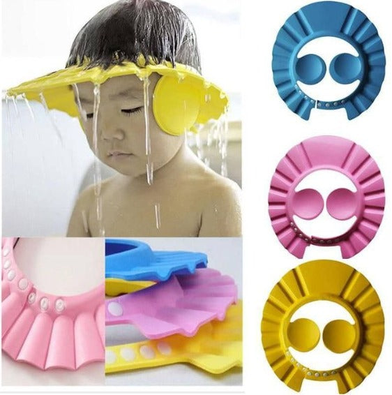 Adjustable Waterproof Eye and Ear Protection Shower Caps