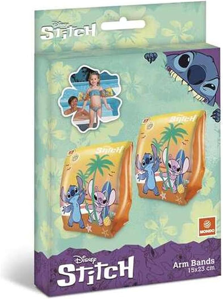 Mondo Disney Stitch Swimming Arm Bands 15x23cm