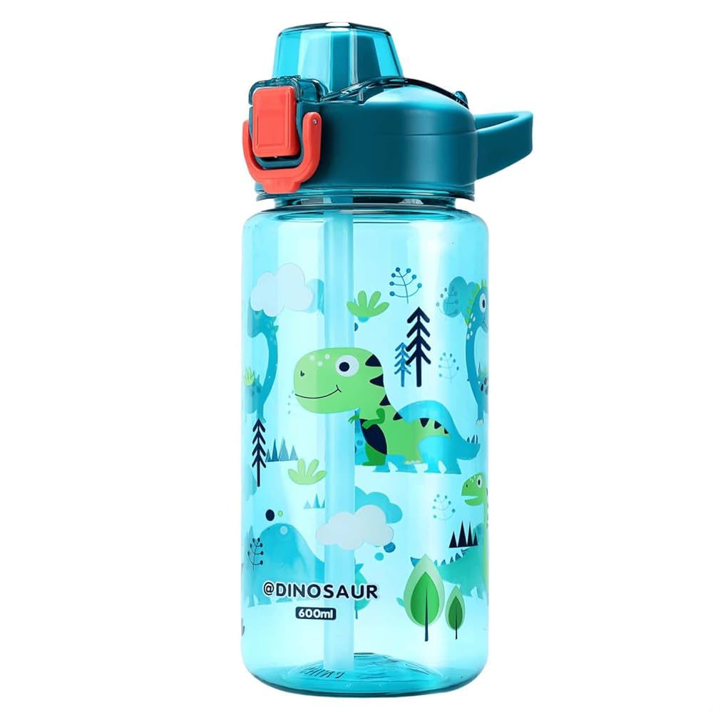 Kids Sippy Water Bottles – 600 ml (available in 4 colors)