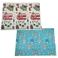 Kids Play Mat Double Sided - London/Baby