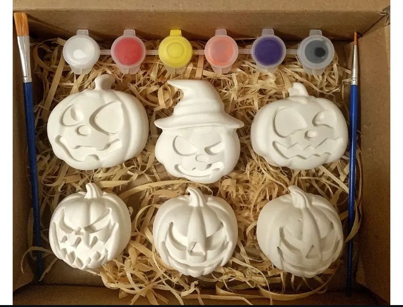 Halloween Painting Fun Box - Pumpkins