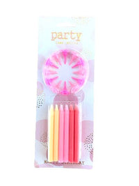 Birthday Candles - Set of 12 (Available in 2 Colors)
