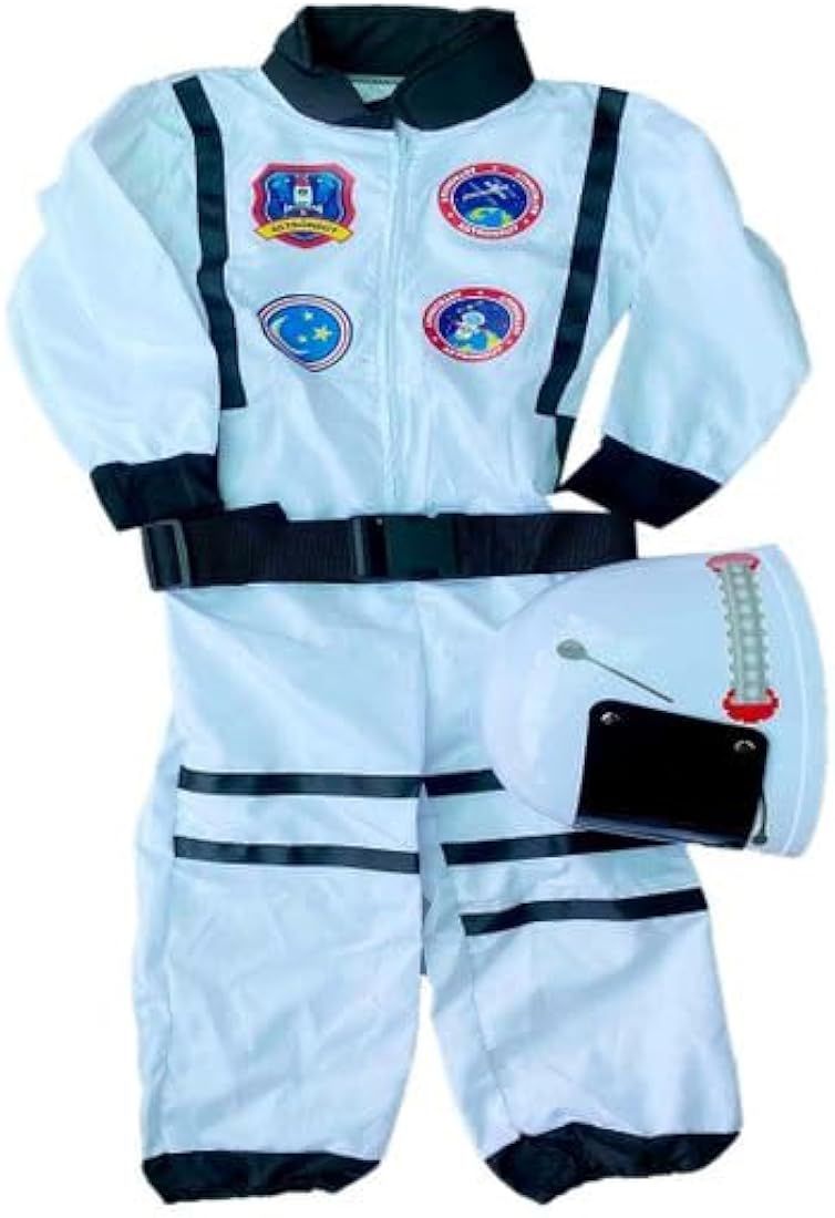 Astronaut Costume with Helmet for Kids -  Age 3years+