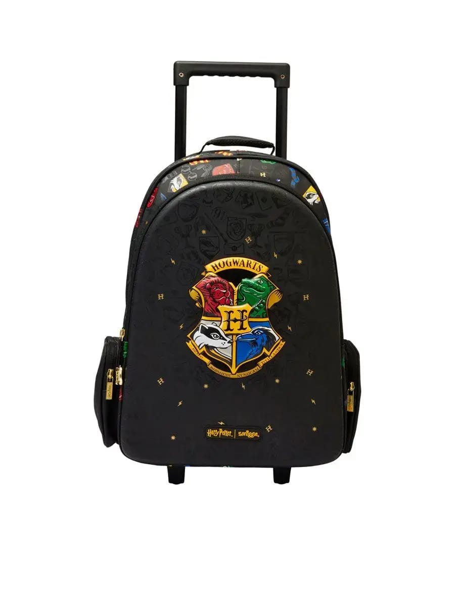 Smiggle Harry Potter Trolley Bag  Light Up Wheels - 18 inches