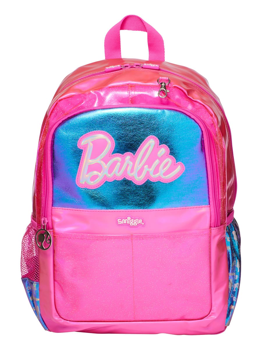 Smiggle Barbie Play and Go Classic Backpack 16"