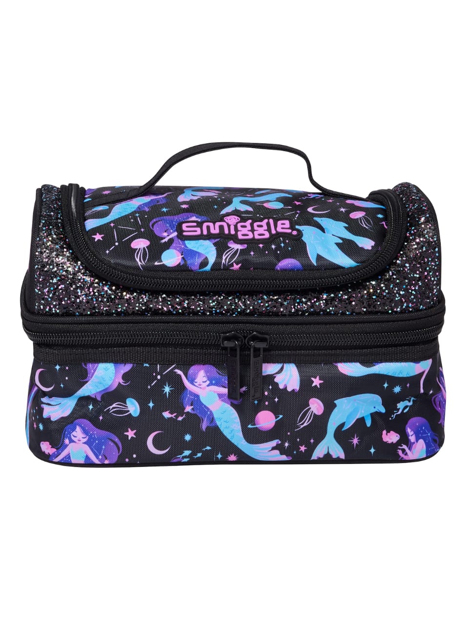 Smiggle Mermaid Attach Fold Over Lunch Bag