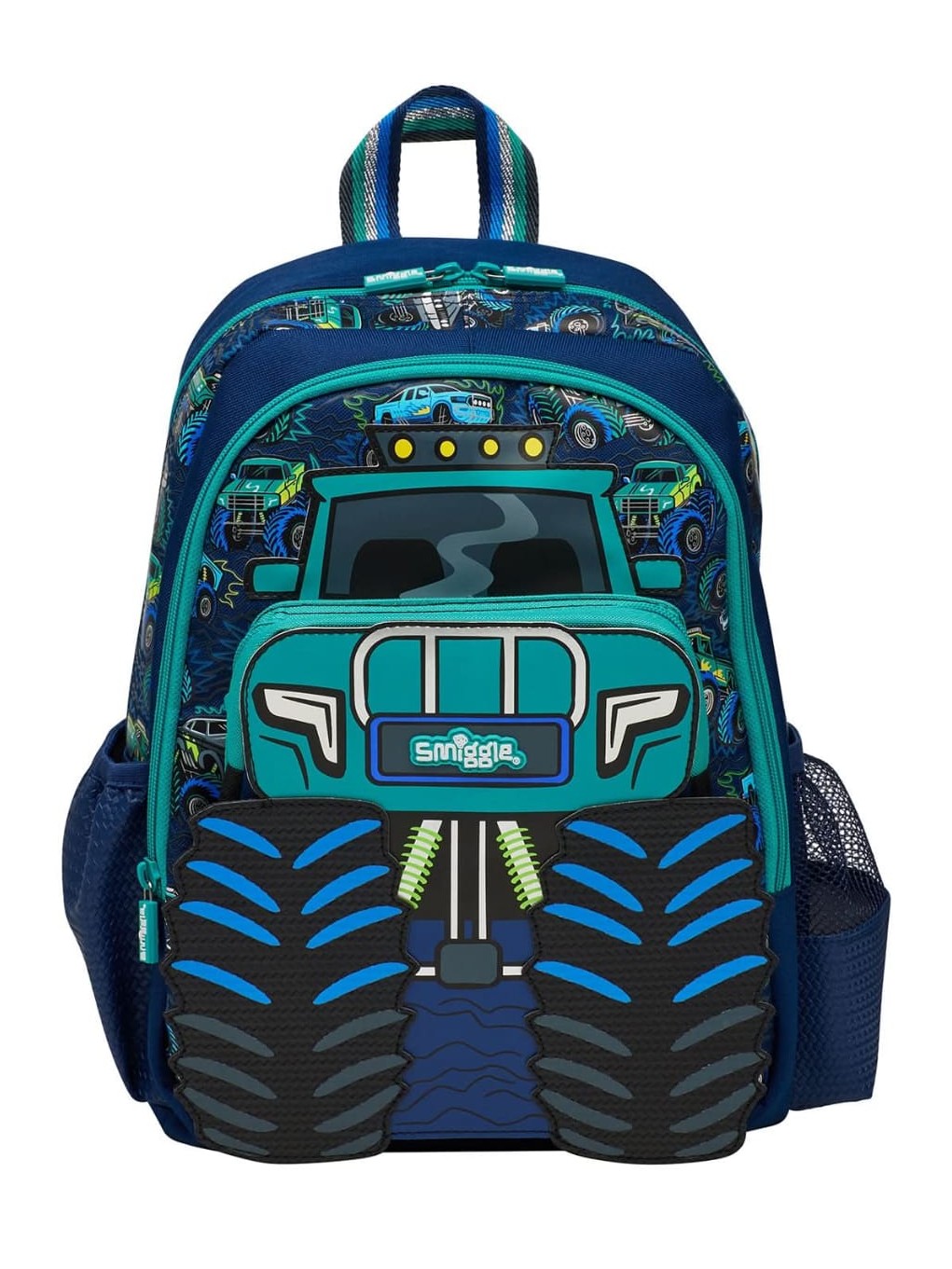Smiggle Monster Truck Junior Backpack 14"
