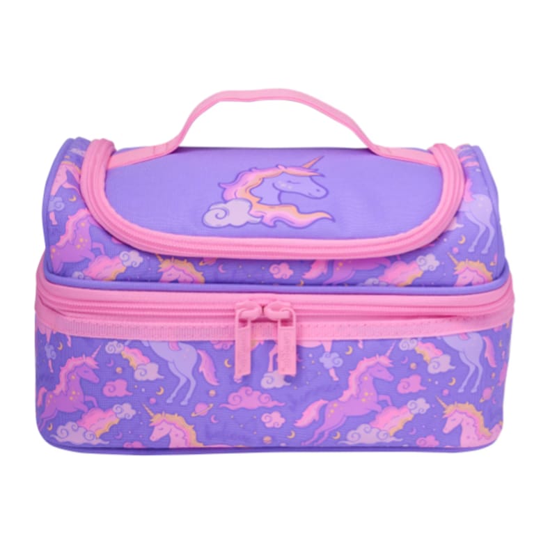 Smiggle Purple Unicorn Lunch Bag