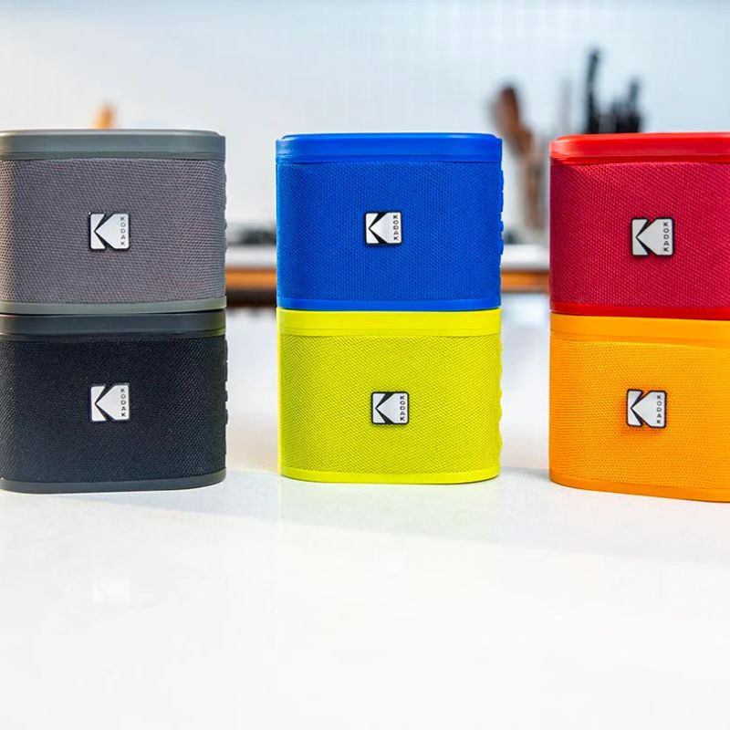 KODAK SOUNDBRIX Magnetic Splittable Bluetooth Speaker - Available in 6 Colours