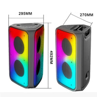 JBK Karaoke Microphone Speaker Set - 2 Pieces