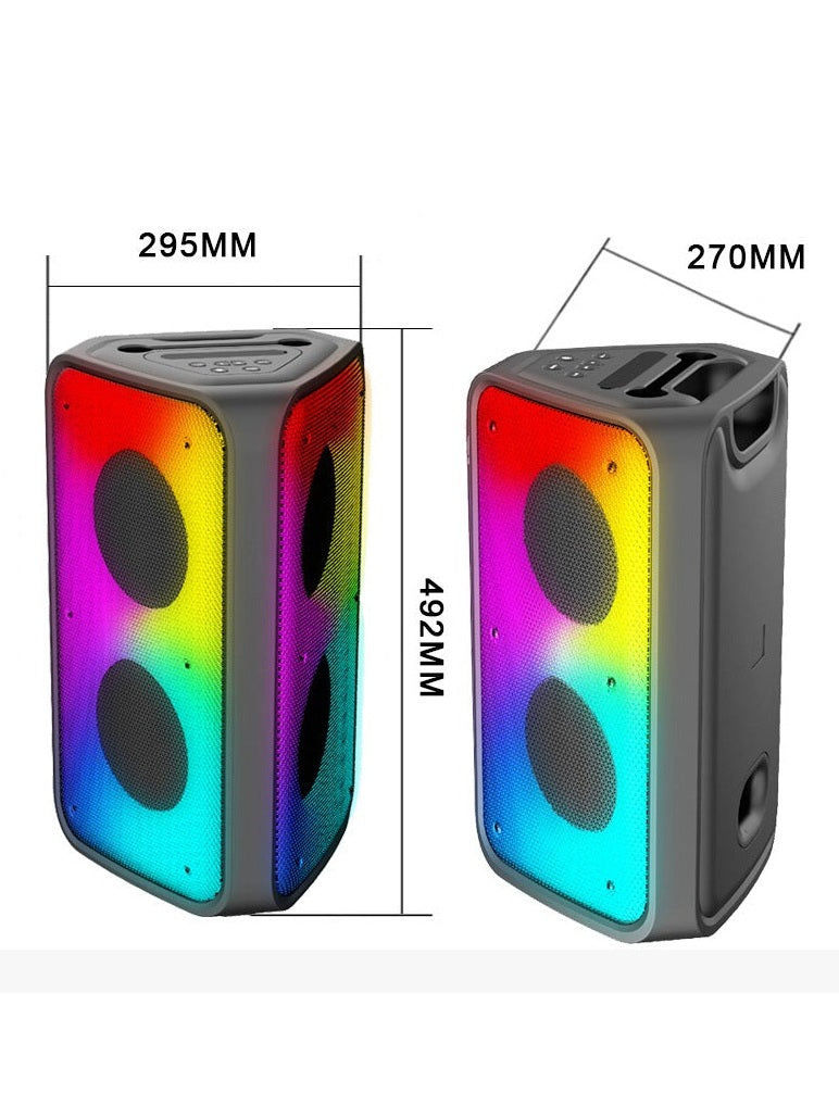 JBK Karaoke Microphone Speaker Set - 2 Pieces