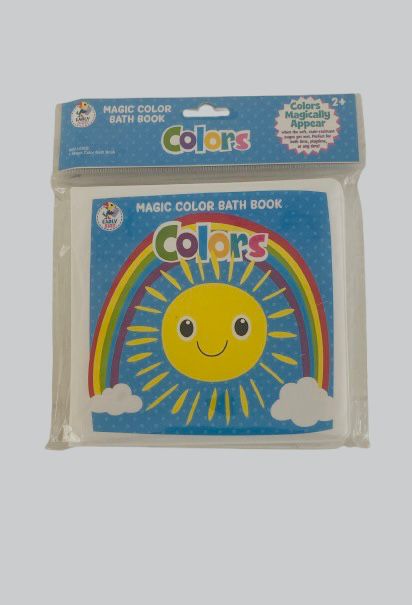 Magic Color Bath Book (3 different types available)