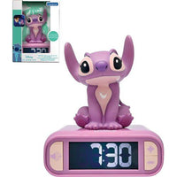 Lexibook Disney Stitch Alarm Clock with Sounds and Melodies (2 colors available)