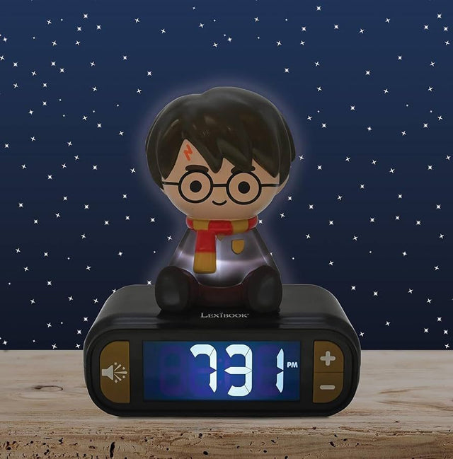 LexiBook Stitch Alarm Clock with Sounds and Melodies - Harry Potter
