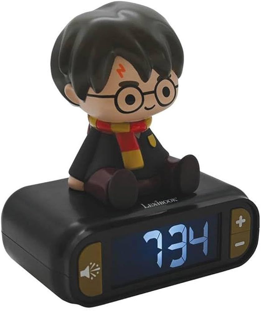 LexiBook Stitch Alarm Clock with Sounds and Melodies - Harry Potter