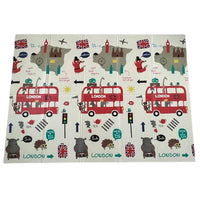 Kids Play Mat Double Sided - London/Baby