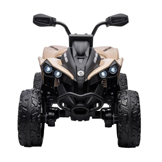 Can Am Renegade ATV Ride-On Quad Bike 12V - Khaki