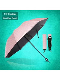 Check Printed Umbrellas (Available in 4 different colors)