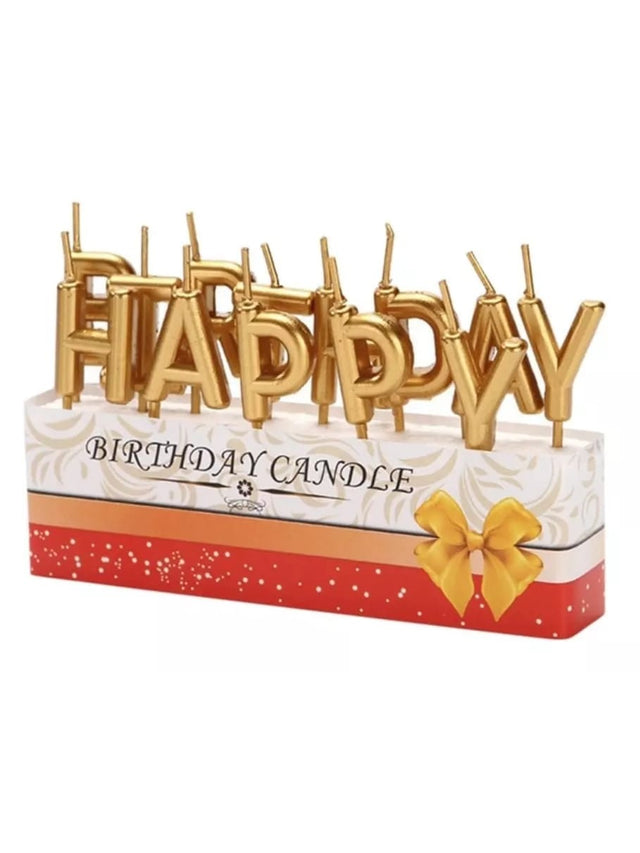 Happy Birthday Shinning Candles ( Available in 4 colors)