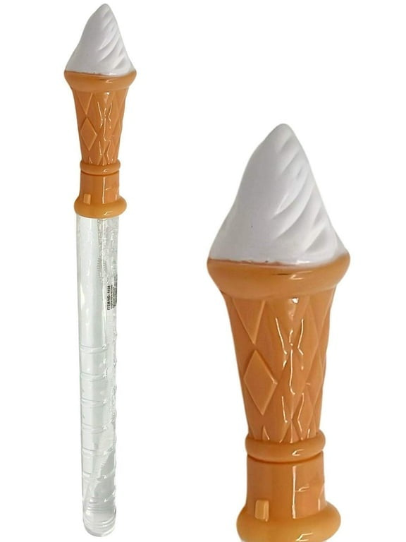 Bubble Wand with Fun Ice Cream Handle - 15inches (Available in 3 Colors)