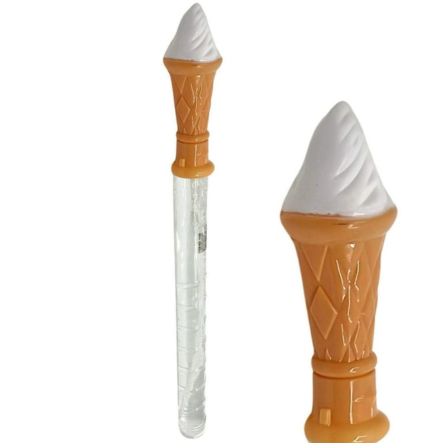 Bubble Wand with Fun Ice Cream Handle - 15inches (Available in 4 Colors)