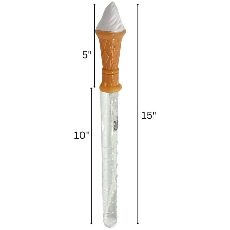 Bubble Wand with Fun Ice Cream Handle - 15inches (Available in 4 Colors)