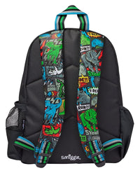 Smiggle Grey Junior Happy Tales character Backpack 14 inches