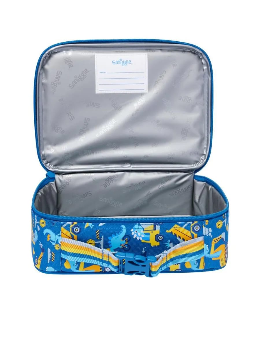 Smiggle Dinosaur Construction Teeny Tiny Lunch Bag