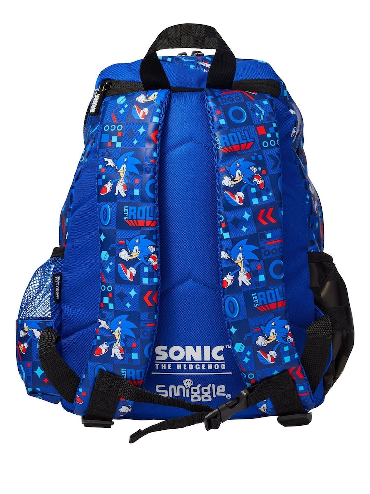 Smiggle Sonic The Hedgehog Backpack 14"