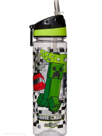 Smiggle Minecraft  Drink Up Water Bottle - 650ml