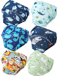 6-Pcs Washable Training Pants (3-4 Years)
