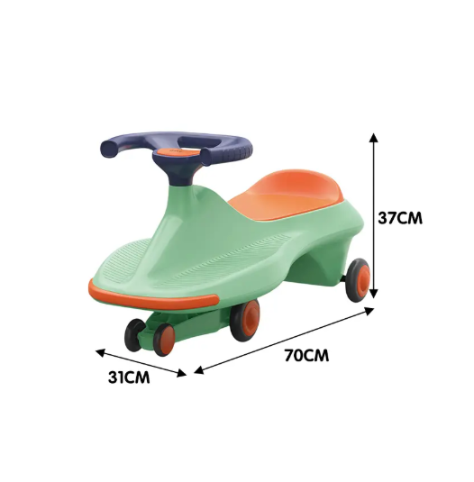Aro/o Baby Swing Car - Green