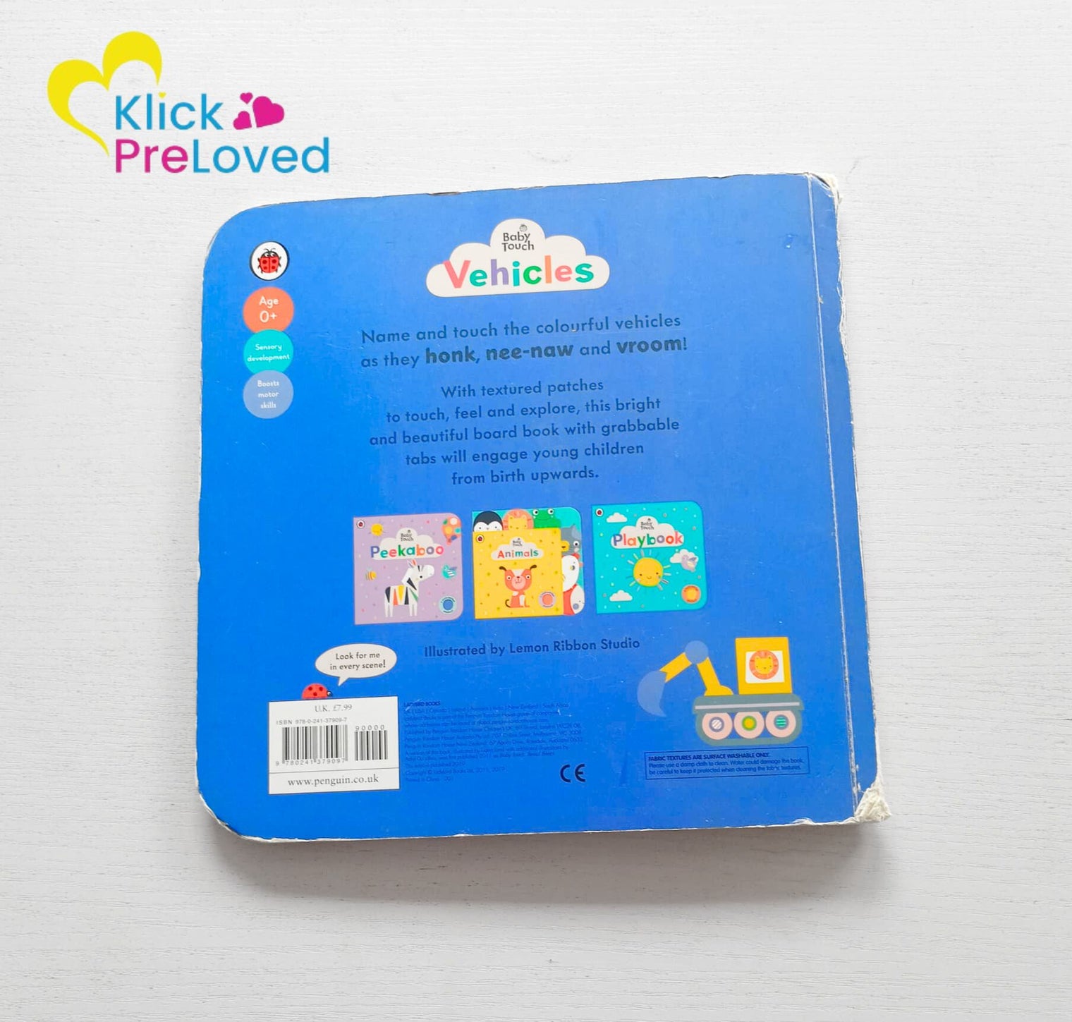 PreLoved Baby Touch Vehicles (Loved)