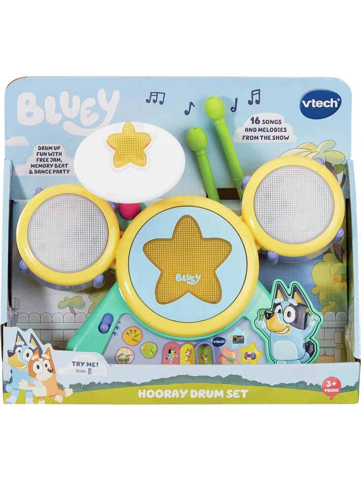 Vtech Bluey Hooray Drum Set