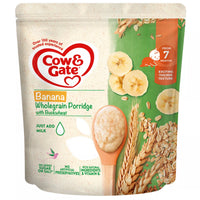 Cow & Gate Banana Wholegrain Porridge with Buckwheat (from 7m onwards) - 200g