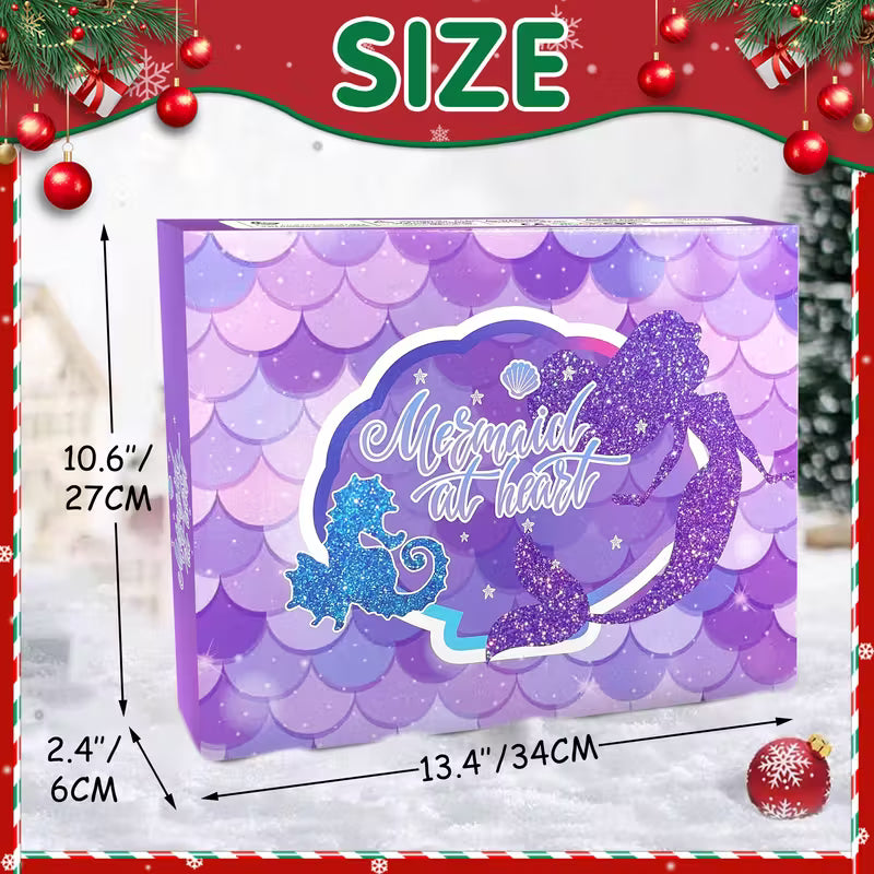 2025 Mermaid Advent Calendar for Girls