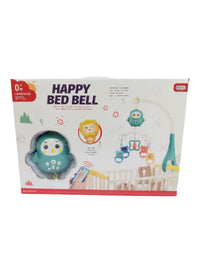 Happy Bed Bell With 5 Cute Doll Rattles 0M+ - Multi Color (available in 2 colors)