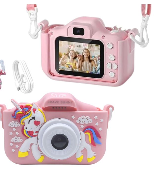 Children's Fun Camera Unicorn - Pink Age 6+