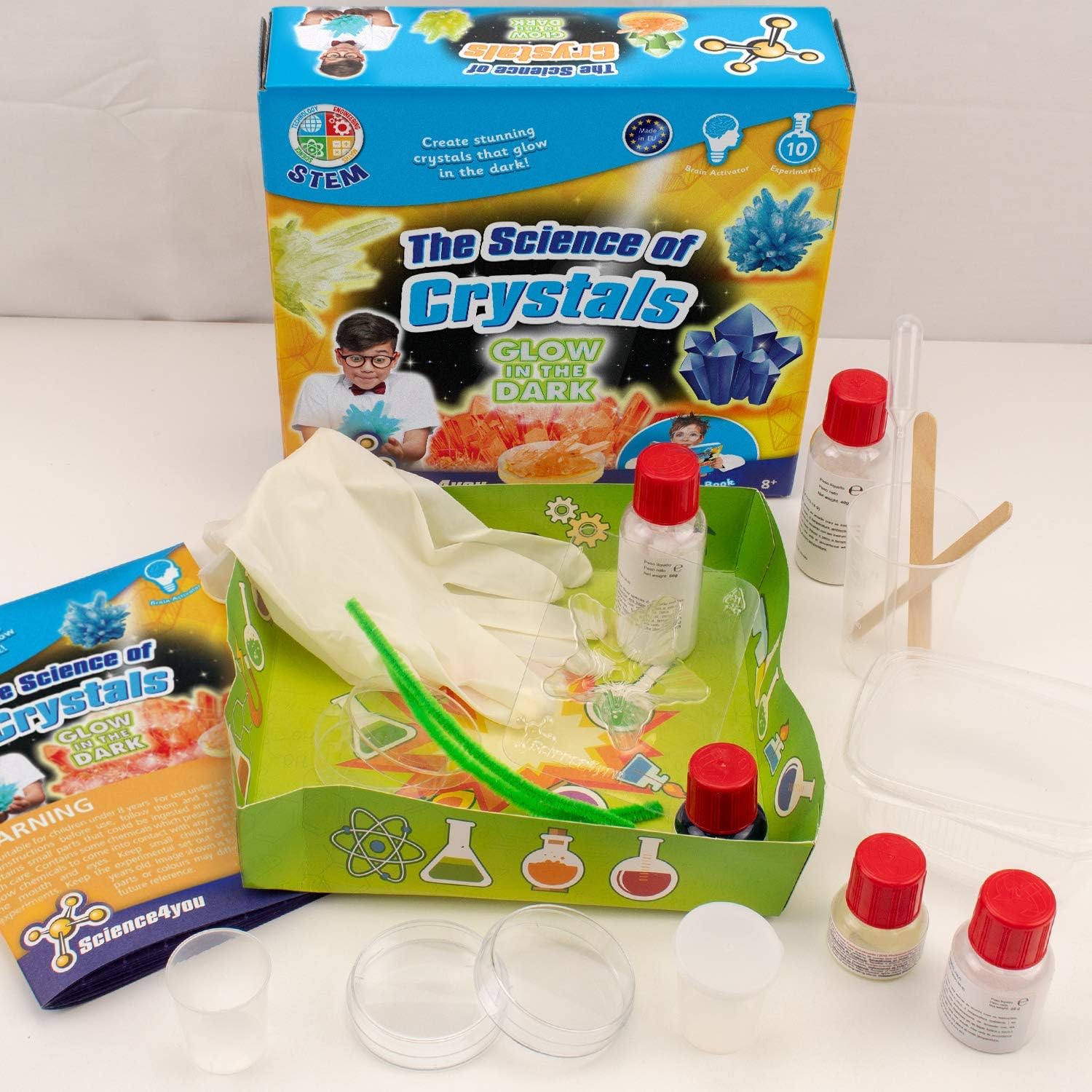 Crystal Growing Kit for Kids- 8+