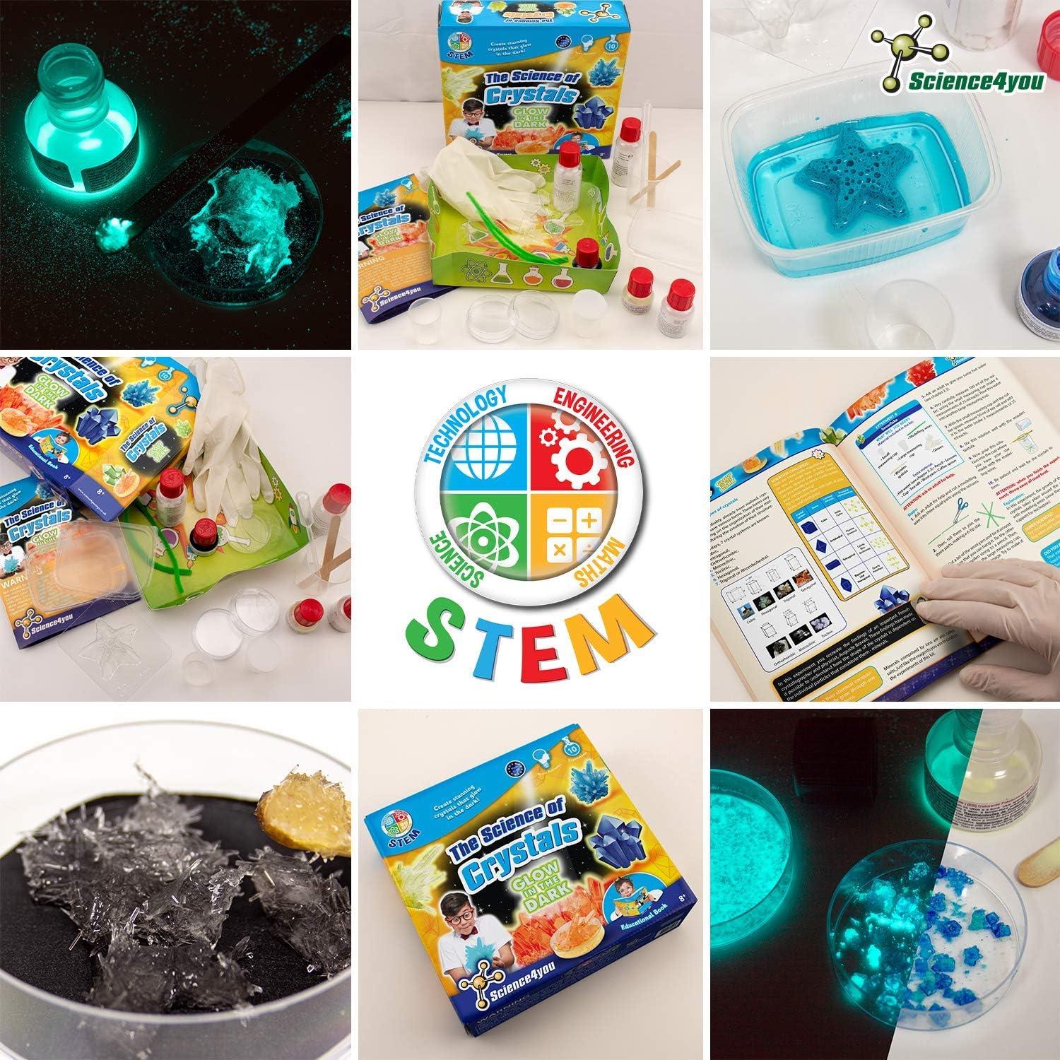 Crystal Growing Kit for Kids- 8+