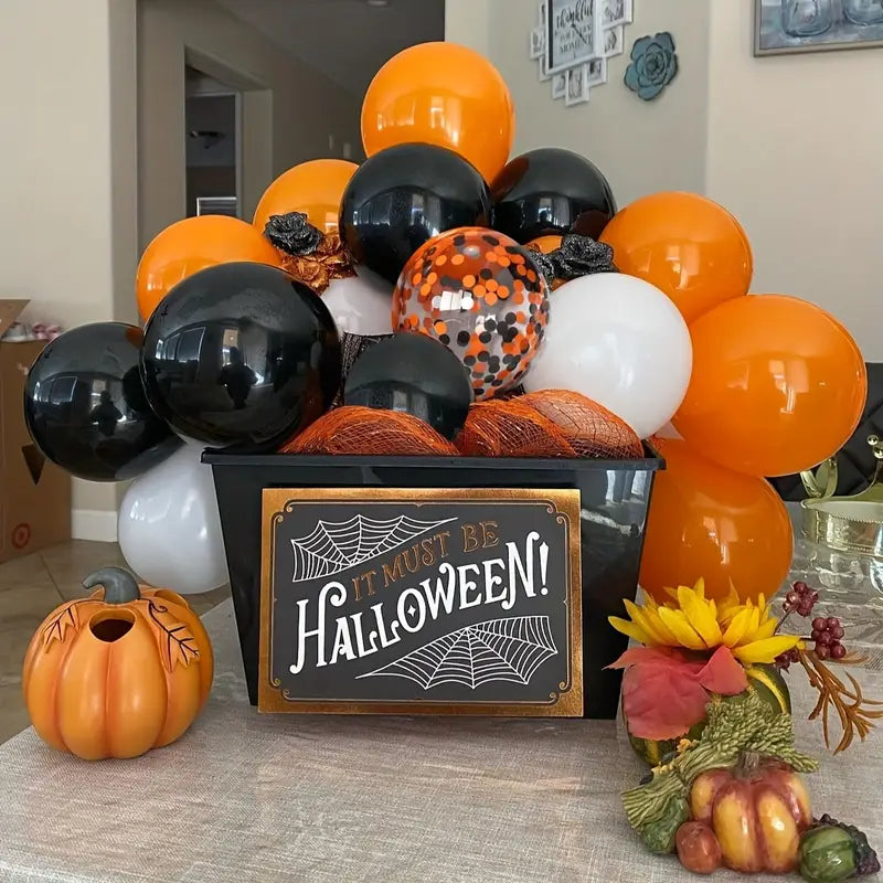 Halloween Balloon Set - 21 pieces