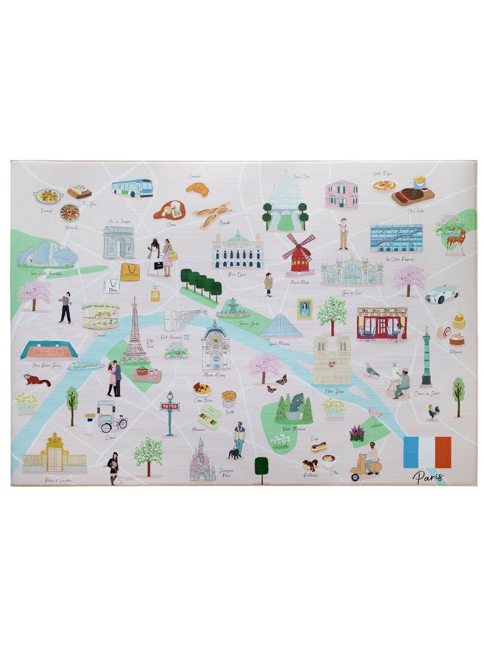 Milk It Baby Paris Playmat