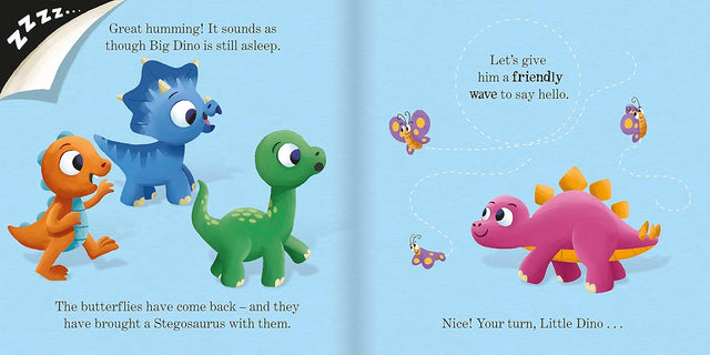 There's a Dinosaur in Your Book Board book - Tom Fletcher (Paperback)