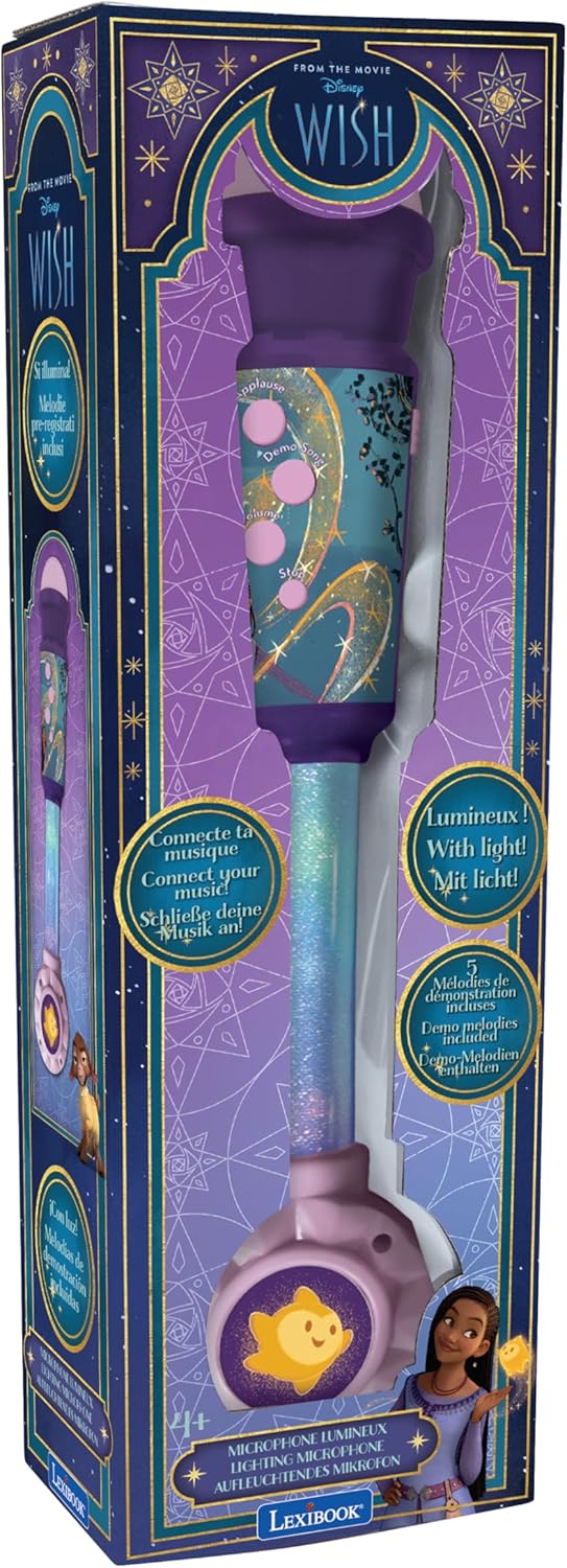 LexiBook Disney Wish Lighting Microphone
