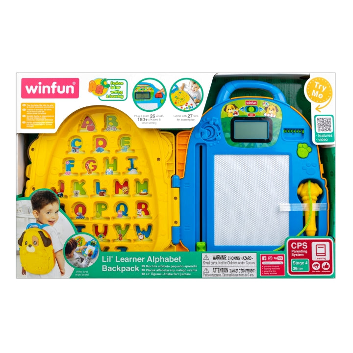 Lil' Learner Alphabet Backpack