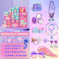 2025 Mermaid Advent Calendar for Girls