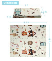 Kids Play Mat Double Sided-Kitten
