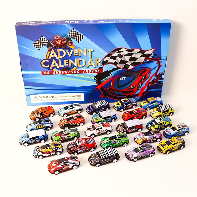 Racing Car Advent Calender For Boys