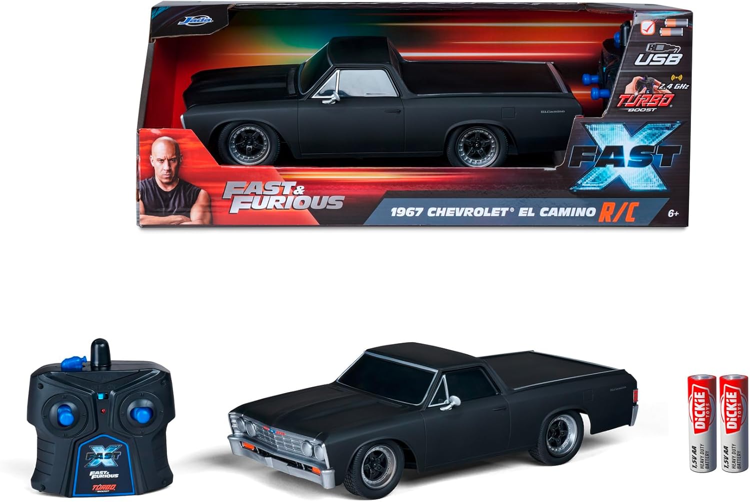 Fast and Furious RC Car Chevrolet EL Camino (FF10) 1:16