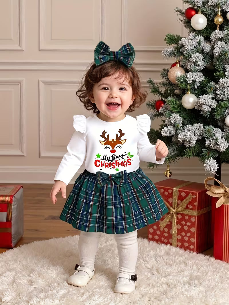 Baby Girl Christmas Outfit